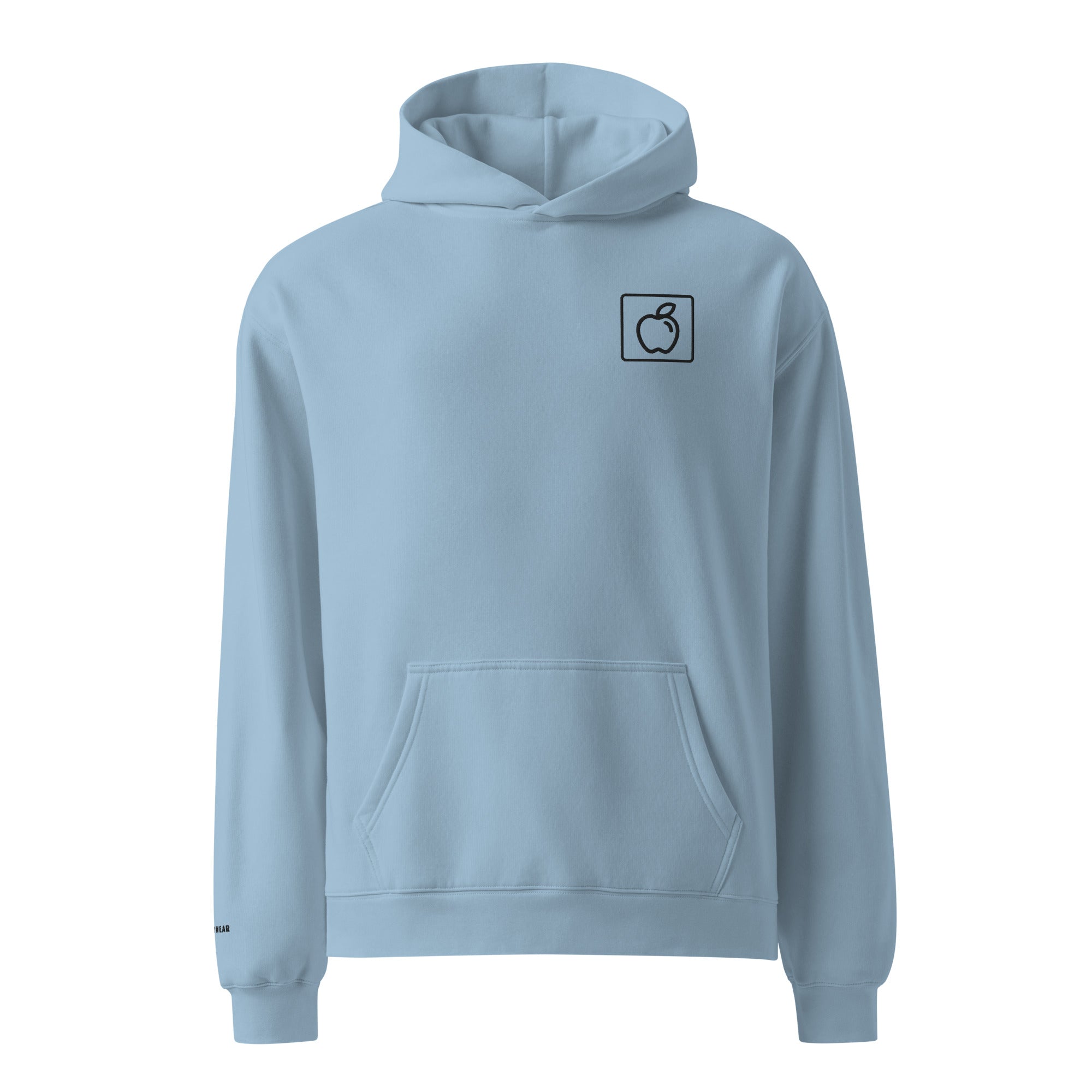 Apple Hoodie - Premium Garment Dyed Streetwear | sidewaywear