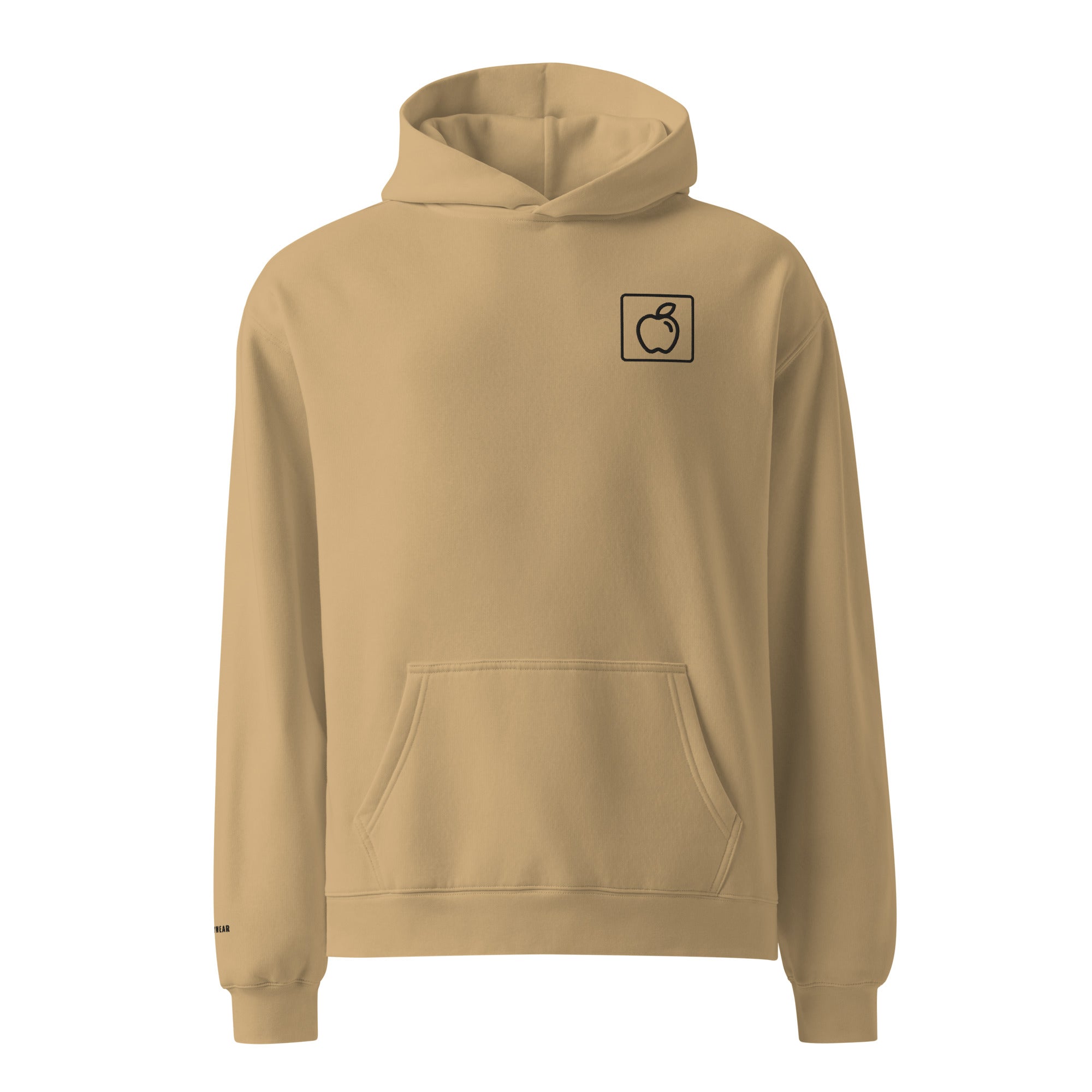 Apple Hoodie - Premium Garment Dyed Streetwear | sidewaywear